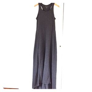 Eddie Bauer Charcoal Gray Maxi Tank Dress